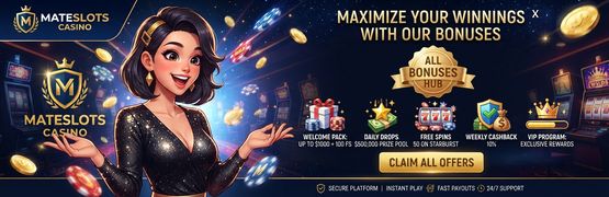 mateslots casino bonuses